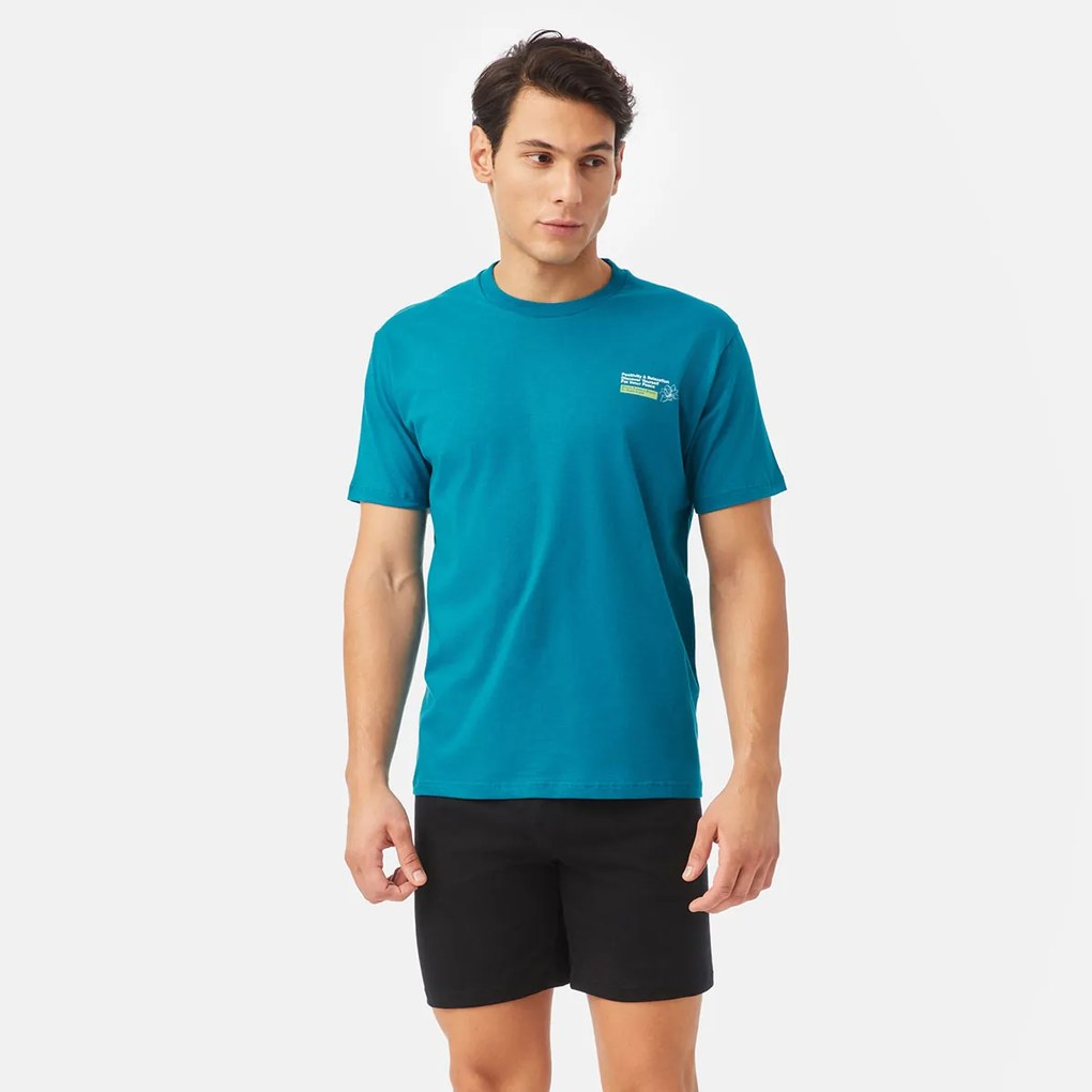 Πιτζάμα Ανδρική Καλοκαιρινή Minerva Relaxed 71428-881 Green Lagoon Τυρκουάζ XΧ-LARGE
