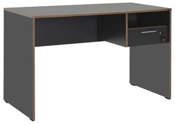 Γραφείο εργασίας Concept Megapap ανθρακί 120x60x75εκ. GP009-0249-GP009-0249-Ανθρακί GP009-0249