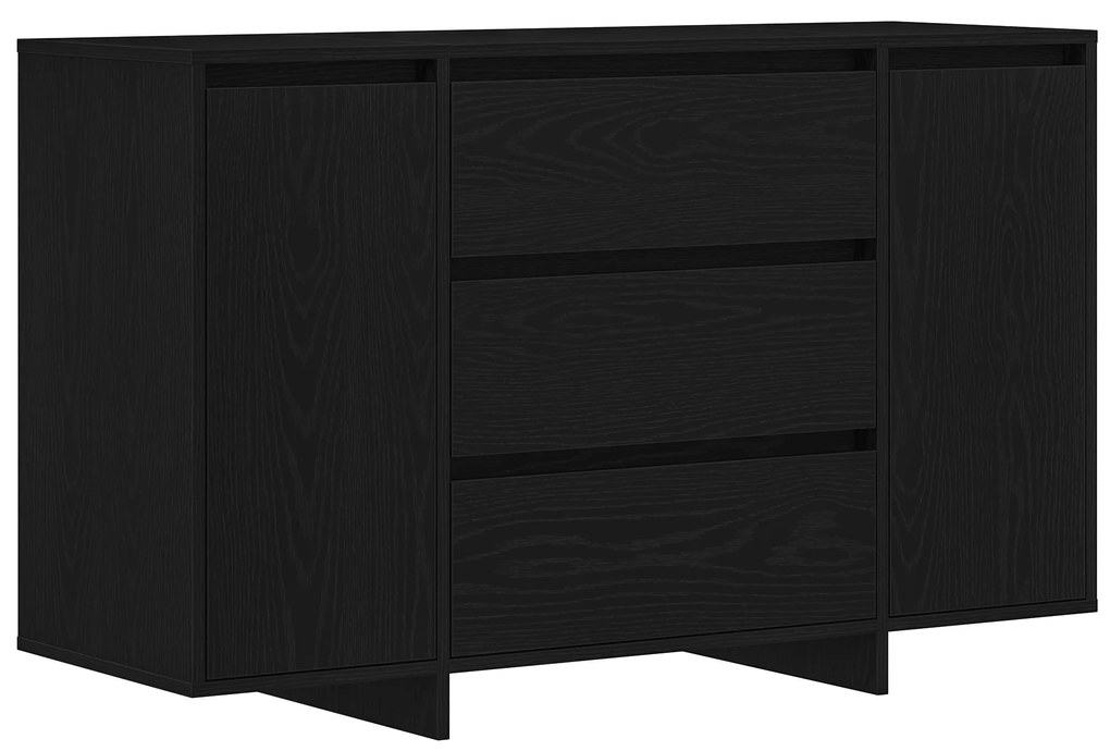 vidaXL Σαπούνι Μαύρη Δρυς 120x41x75 εκ. Επεξεργασμένο Ξύλο