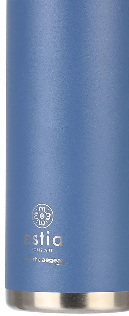 Μπουκάλι Θερμός Travel Chug Save The Aegean Denim Blue 500ml - Estia