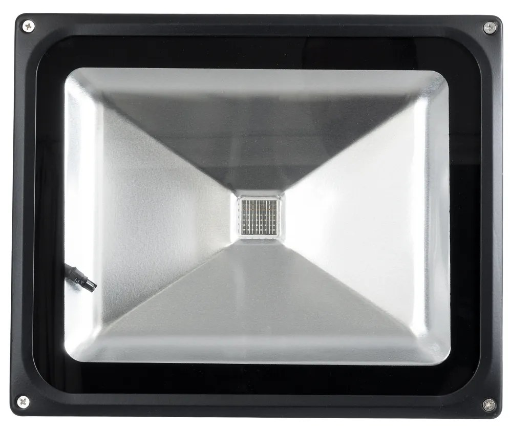 GloboStar® 75602 Επαγγελματικός Προβολέας LED 50W 3250lm 120° AC 220-240V Αδιάβροχος IP65 με Ασύρματο Χειριστήριο IR - RGB - Μ28.5 x Π23.5 x Υ10cm - 3 Χρόνια Εγγύηση