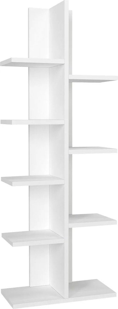 Βιβλιοθήκη Λευκό LUVONE 45x22x121,8