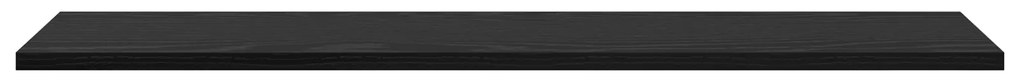 vidaXL Δίσκος Βιβλιοθήκης 4 pcs Μαύρο 100 x 40 x 1.5 εκ.