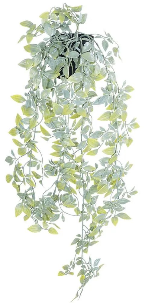 Τεχνητό Κρεμαστό Φυτό Datura 20864 Φ24x80cm Green-Yellow GloboStar Polyethylene