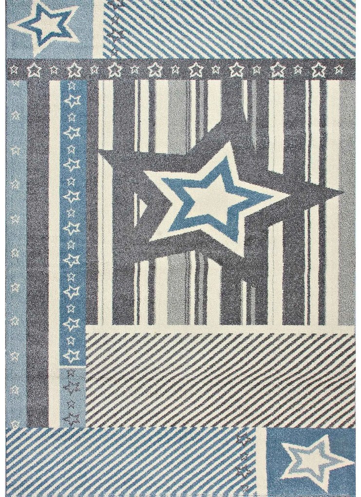 Παιδικό Χαλί 015 BLUE 133 x 190 εκ.