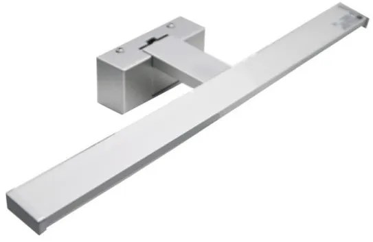 Απλίκα Φωτιστικό Τοίχου Μπάνιου LED 12W IP44 4000K 60x13,8 Lumen-3-6001216-Χρώμιο 3-6001216