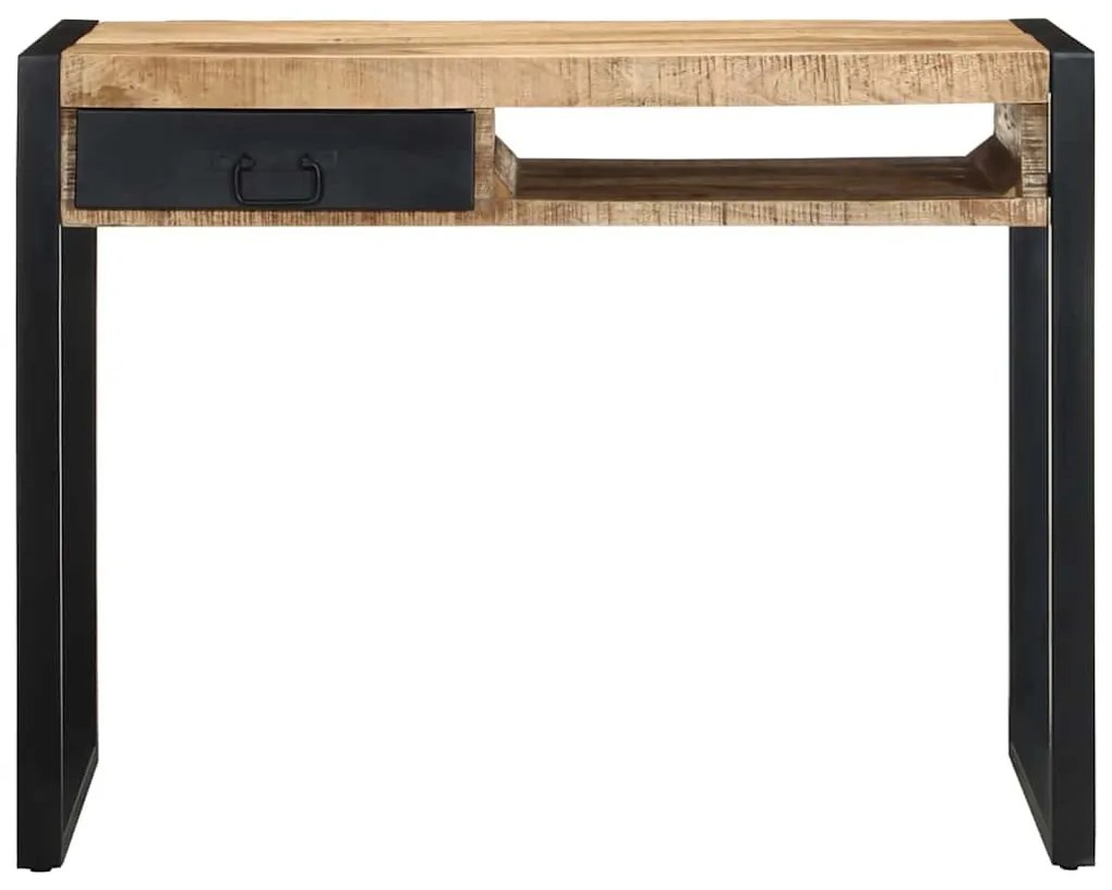 vidaXL Γραφείο 100x50x75 cm Στερεό ακατέργαστο ξύλο Mango