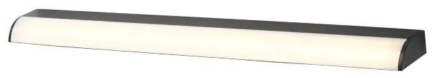 Φωτιστικό Τοίχου - Απλίκα Led PN29LEDW57BK 12W 3000K 780lm IP44 57X7X4 Black Aca Decor Aluminium
