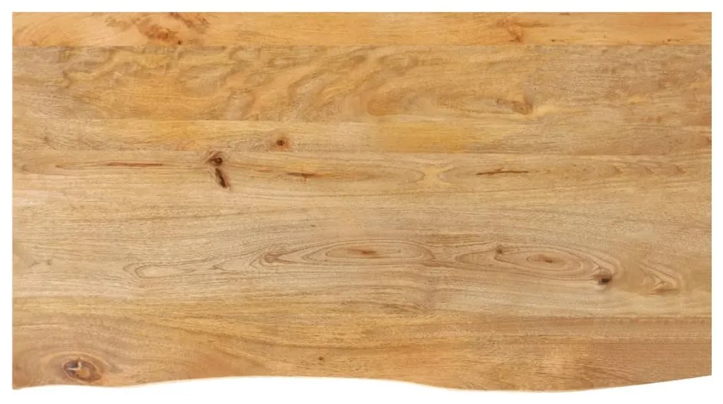 Επιφάνεια Τραπεζιού 110x60x3,8 εκ. Live Edge Μασίφ Ξύλο Μάνγκο