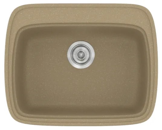 Sanitec Classic 313 Metallic Cream Νεροχύτης