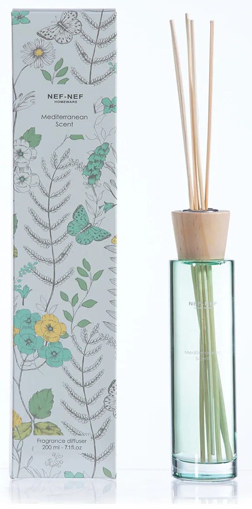 Αρωματικό Χώρου 200ml Με Στικς Nef-Nef Homeware Mediterranean Scent