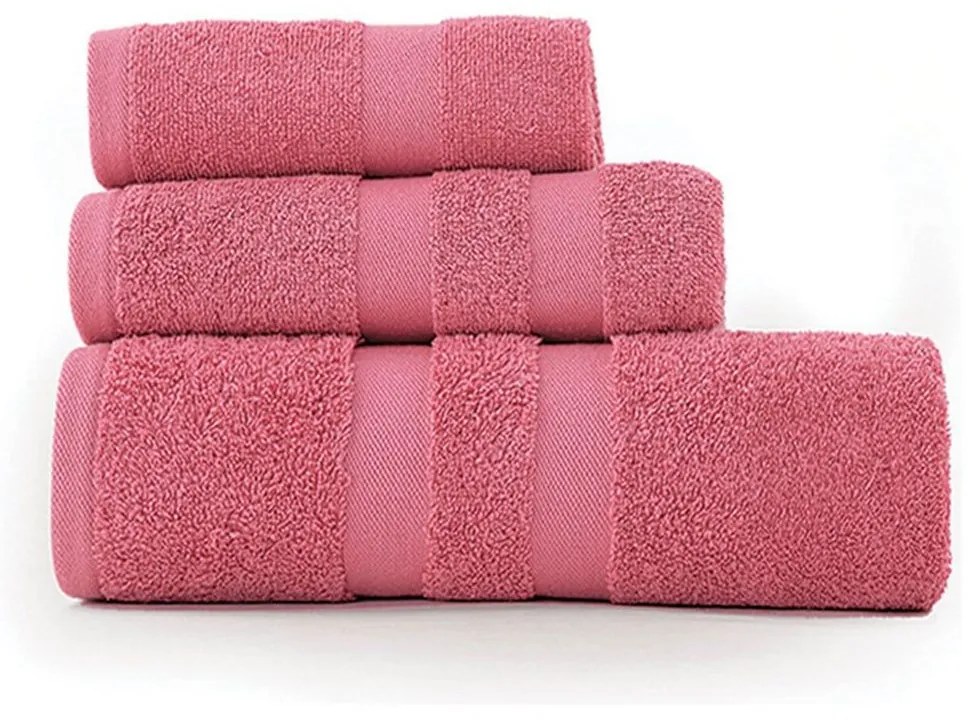 Πετσέτα Status Rose Nef-Nef Σώματος 70x140cm 100% Cotton