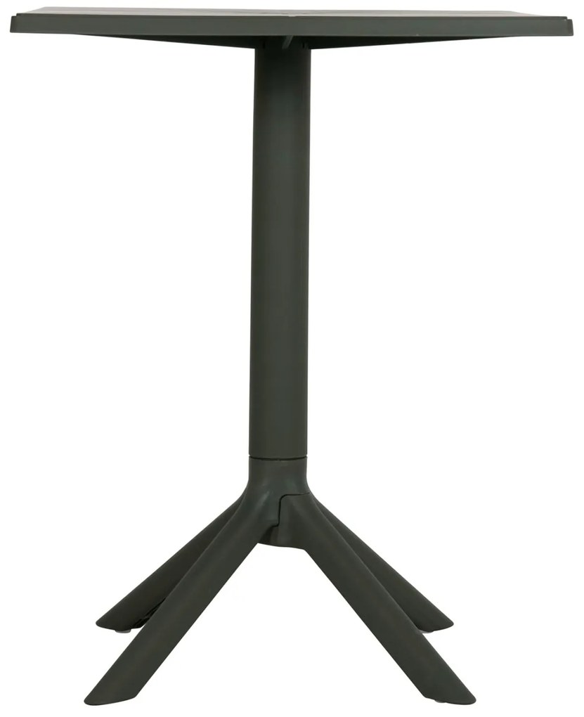 ΤΡΑΠΕΖΙ ΠΟΛΥΠΡΟΠΥΛΕΝΙΟΥ ΤΕΤΡΑΓΩΝΟ TERRIN  DARK OLIVE 60,5x60,5x76,5Υεκ.