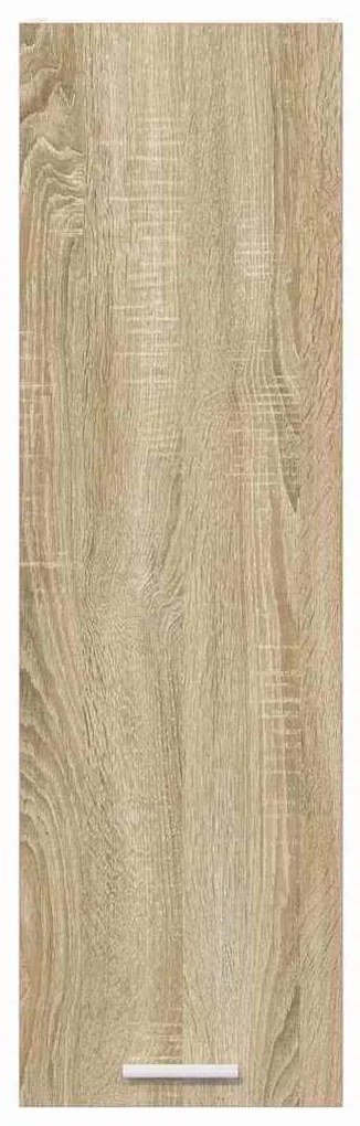 vidaXL Κρεμαστό ντουλάπι με αποθήκευση Δρύς Sonoma 30 x 31 x 100 εκ.