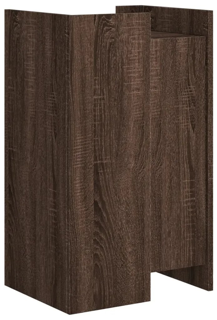 vidaXL Μπουφές Καφέ Δρυς 45x35x75 εκ. από Επεξεργασμένο Ξύλο
