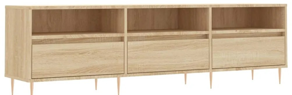 vidaXL Έπιπλο Τηλεόρασης Sonoma Δρυς 150x30x44,5 εκ. Επεξ. Ξύλο