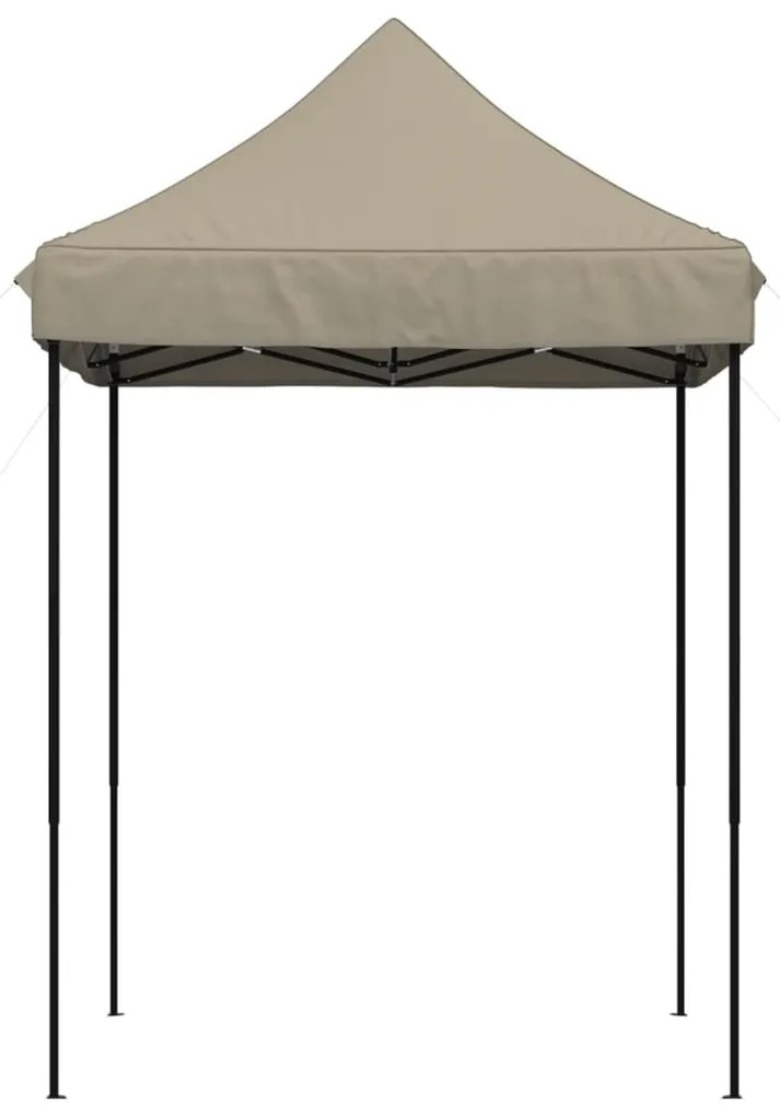 vidaXL Τέντα Εκδηλώσεων Πτυσσόμενη Pop-Up Taupe 200x200x306 εκ.