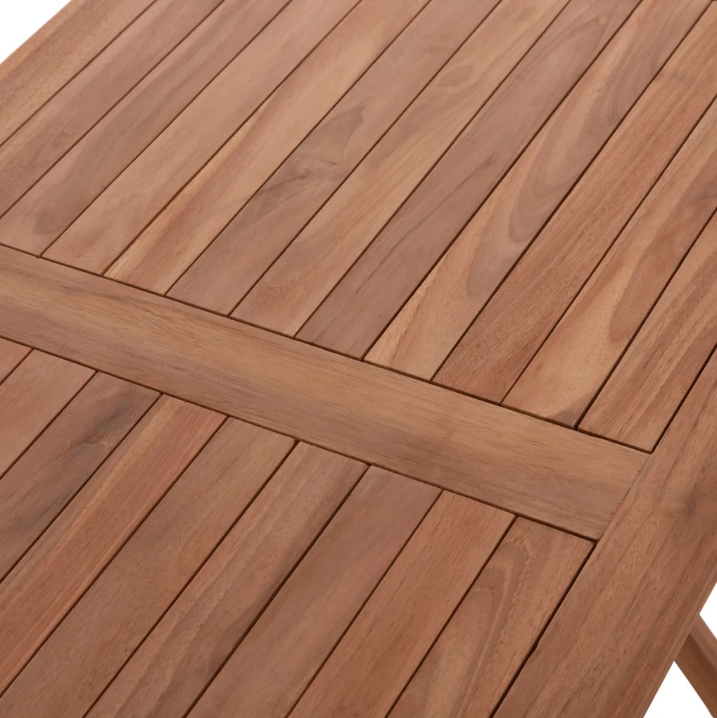 ΤΡΑΠΕΖΙ ΠΤΥΣΣΟΜΕΝΟ ΟΡΘΟΓΩΝΙΟ ERIS HM18117 ΞΥΛΟ TEAK--ΦΥΣΙΚΟ 120x70x76Υεκ. (1 Τεμμάχια)