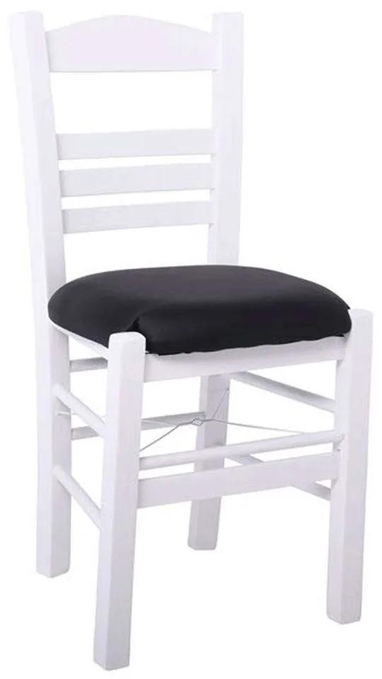 Καρέκλα Καφενείου Σίφνος Ρ969,Ε8Τ 41x45x88cm Walnut-White
