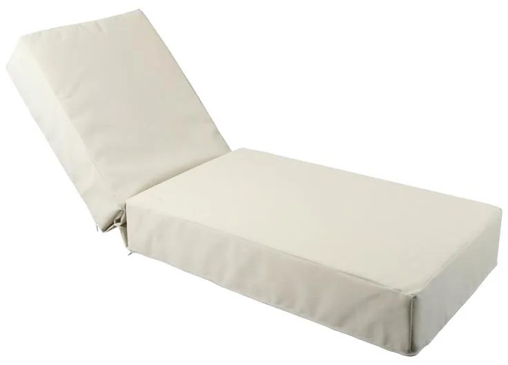 Μαξιλάρι Ξαπλώστρας Vertian Τextilene σε Μπέζ 194x58x20εκ. 194x58x20 εκ.