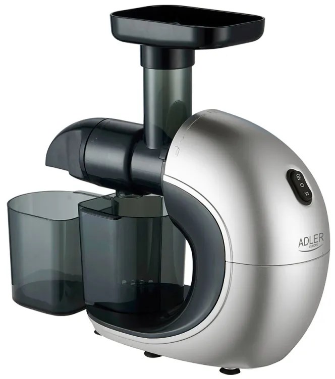 Αποχυμωτής Slow juicer Adler AD 4130, 150W, 650 ml, 90-105 σ.α.λ, Γκρι