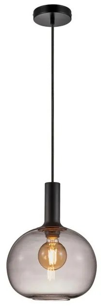 Κρεμαστό Φωτιστικό Οροφής E27 60W IP20 Alton 25 Nordlux-47313047-Μαύρο 47313047