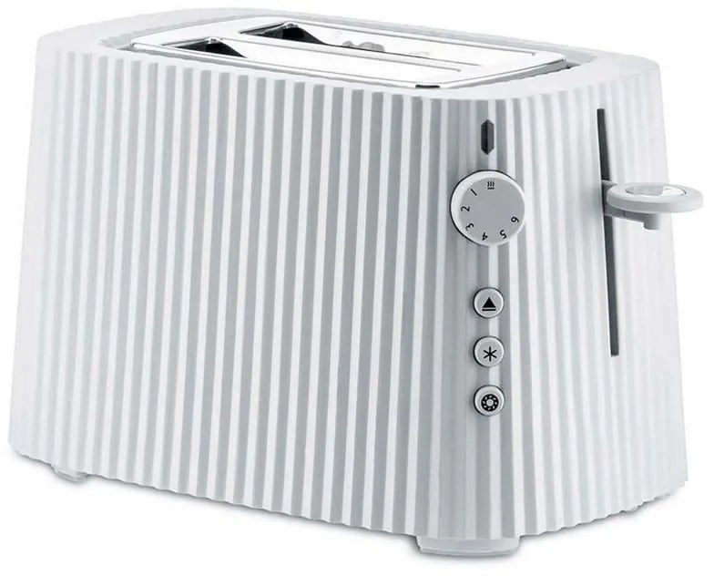 Φρυγανιέρα Plissé MDL08 W 850W 34x18,5x25cm White Alessi Polyresin