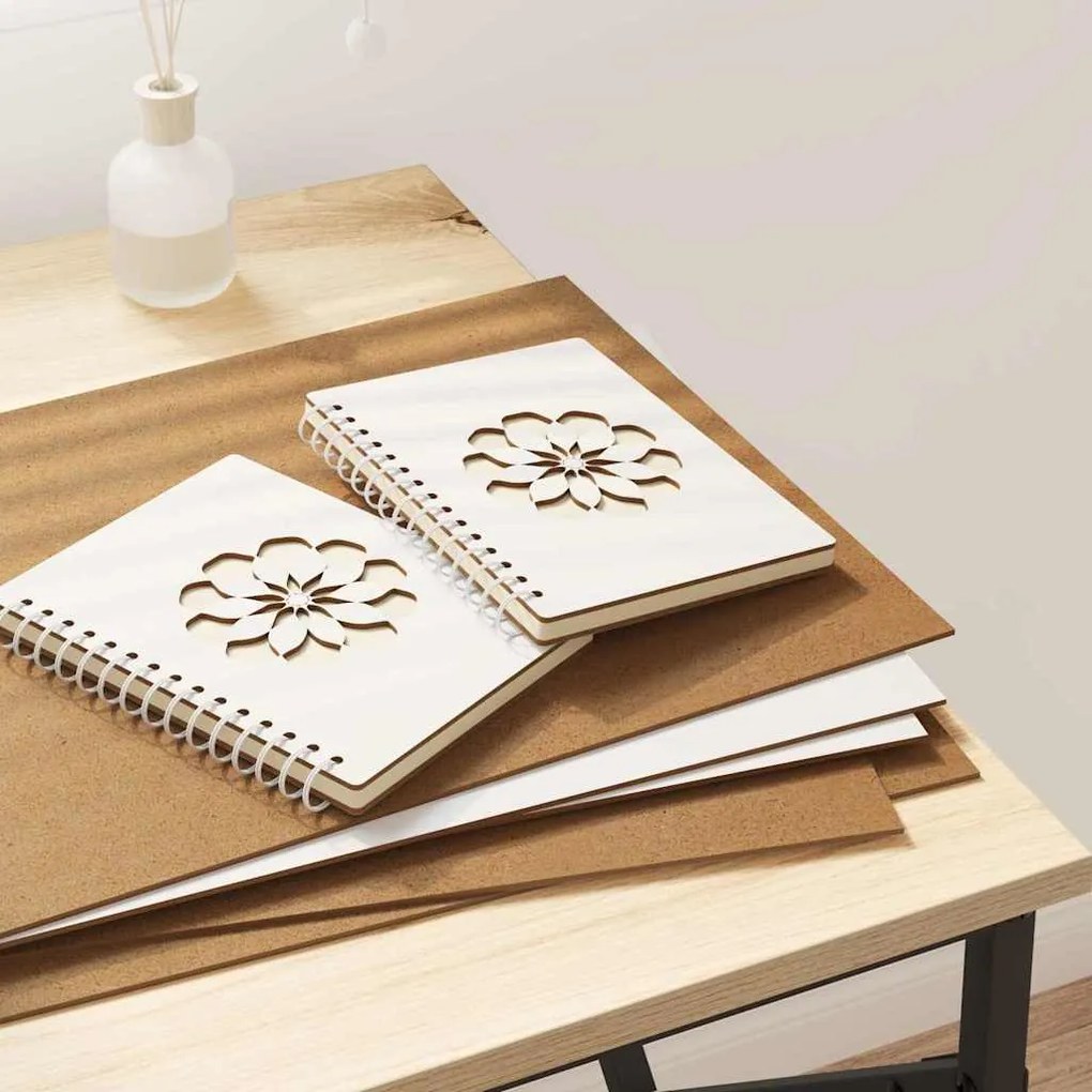 vidaXL Διακοσμητικά Πάνελ 12 pcs Λευκό 30 x 42 x 0.3 εκ