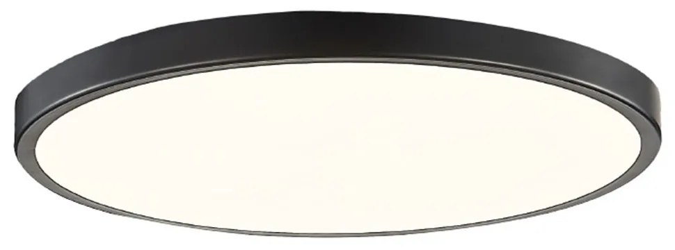 Φωτιστικό Οροφής - Πλαφονιέρα 42035-C Led Φ40x5cm 2240Lm 32W 3CCT Black Inlight