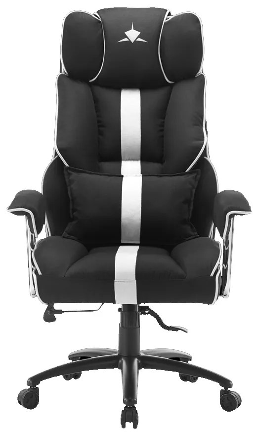 WHITE SHARK EXTRA SOFT GAMING CHAIR BLACK-WHITE LE MANS