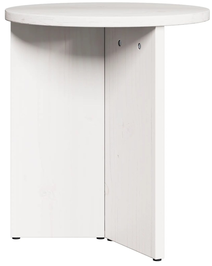 vidaXL Σετ Τραπεζιού Για Καφέ 2 pcs Λευκό 49 x 49 x 28 εκ