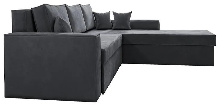 Γωνιακός Καναπές Olymp 23 Fylliana Γκρί 280x210x80 εκ. 280x210x80 εκ.