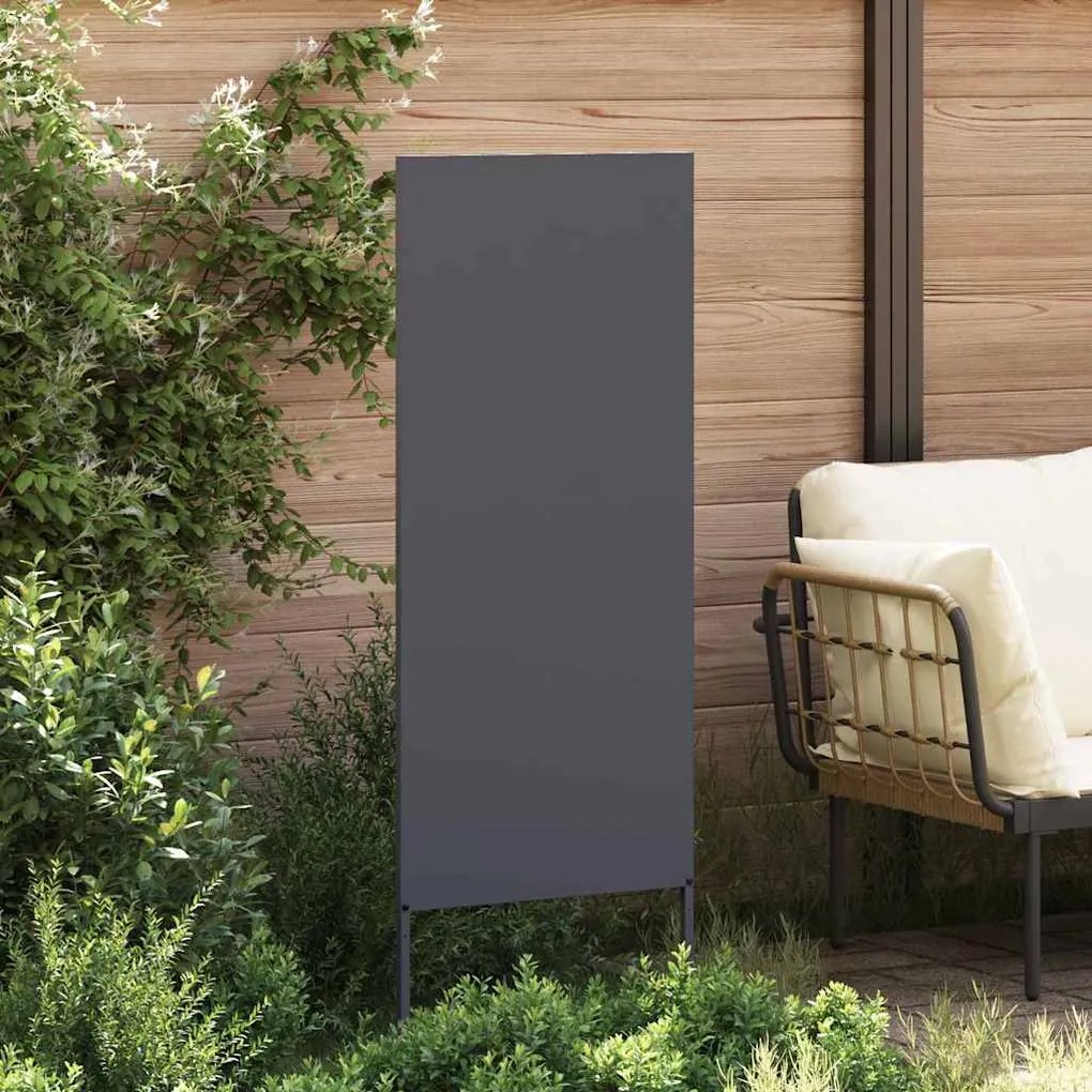 vidaXL Διακοσμητική Πλάκα Κήπου Άλλο Ανθρακί 50 x 140 cm