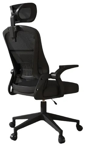 OEM Καρέκλα Γραφείου YT-708 Μαύρη Πάνινη