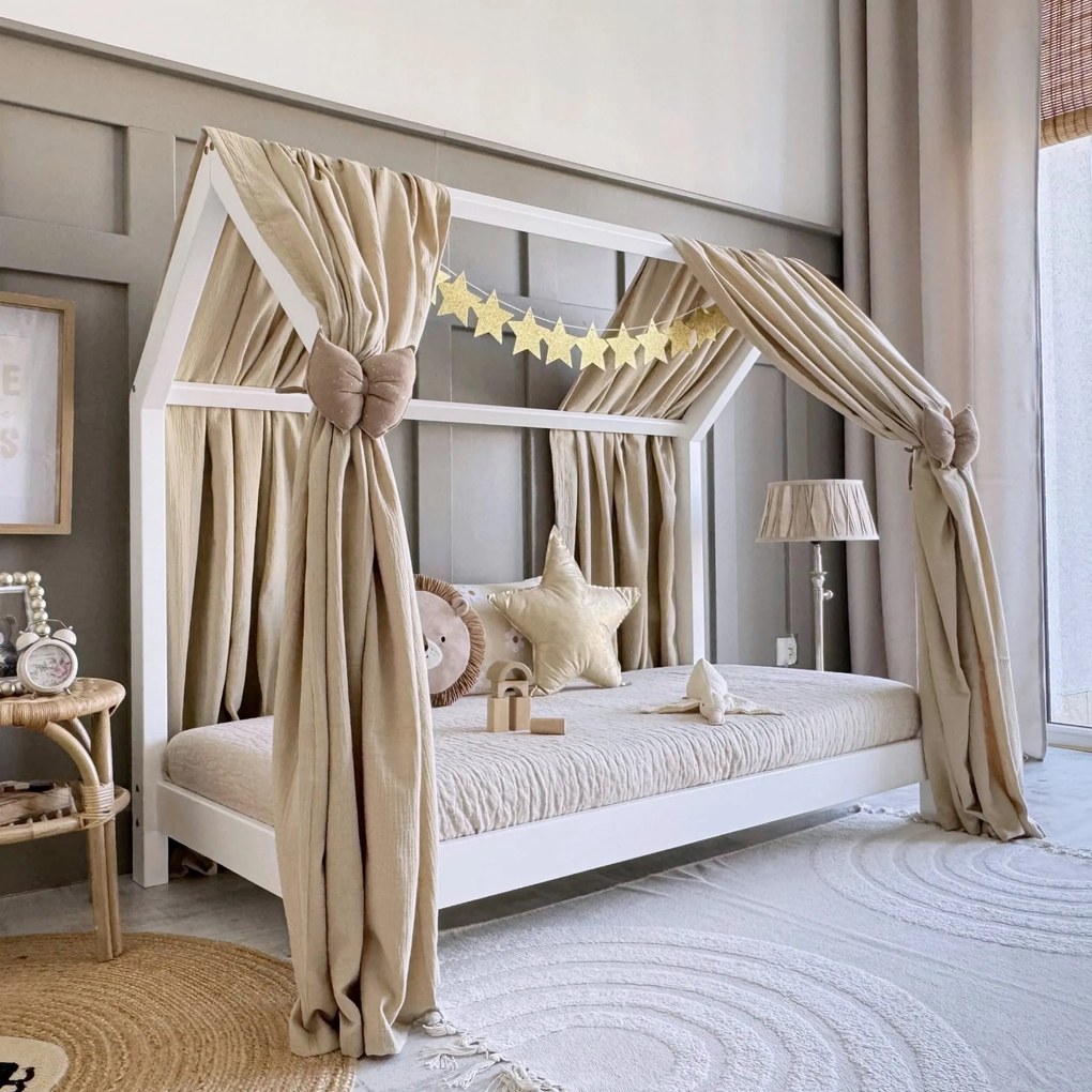 Κουρτίνα Οροφής Bianco Bed  Sand Luletto