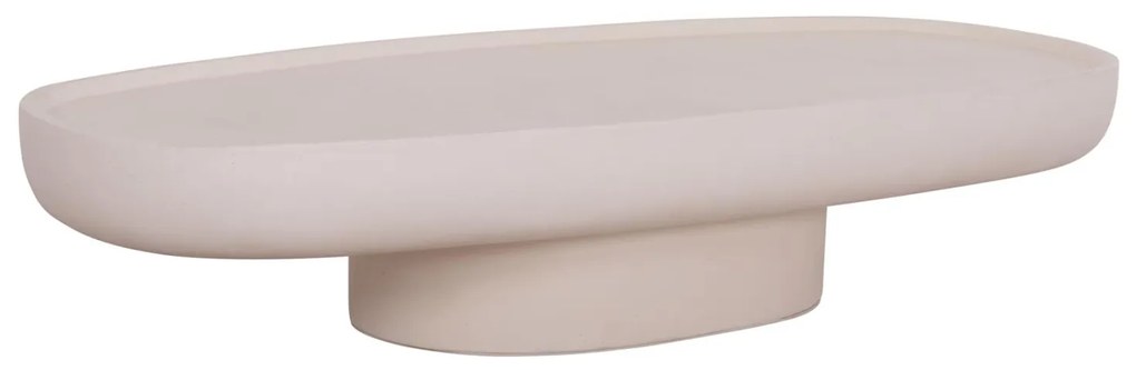 Τραπεζάκι σαλονιού DESSY C18153.02 Fiber Cement σε Λευκό 151x66x30Υεκ. 151x66x30 εκ.