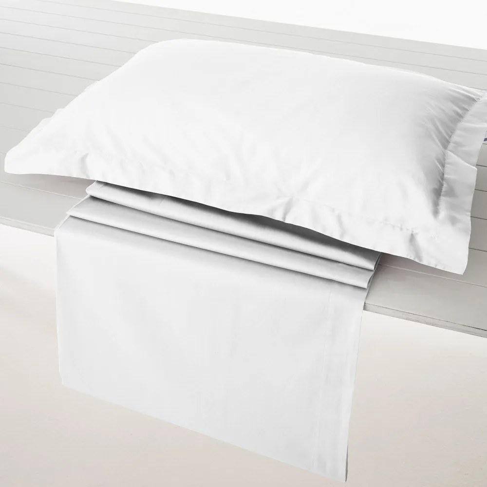 Μαξιλαροθήκες Athena-300 (Σετ 2τμχ) Oxford White Vesta Home 55 X 75 55x75cm 100% Cotton Satin