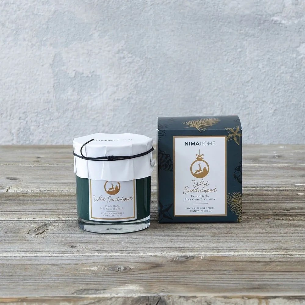 Αρωματικό Κερί 160gr - Wild Sandalwood Nima Paraffin
