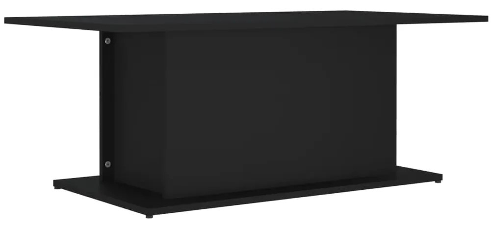 vidaXL Τραπεζάκι Σαλονιού Μαύρο 102x55,5x40 εκ. Επεξεργ. Ξύλο