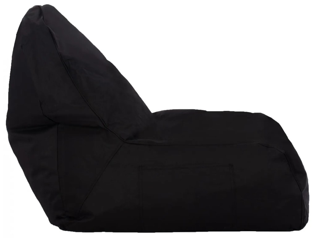 Πουφ - Πολυθρόνα CLOUD Αδιάβροχο σε Μαύρο με UV PROTECTION 81x78x73εκ. 81x78x73 εκ.