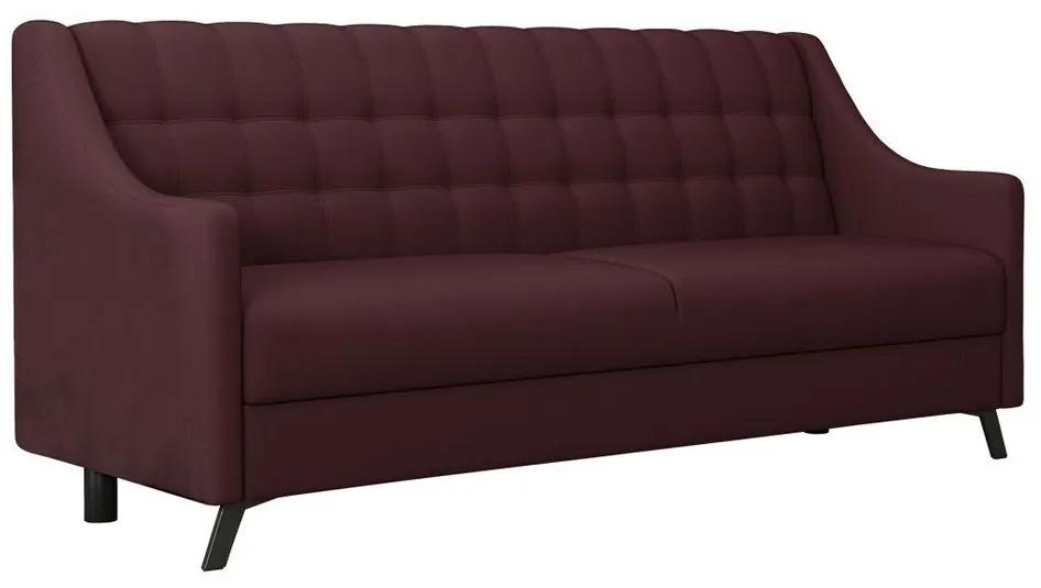 Καναπές κρεβάτι Columbus 155, Αριθμός θέσεων: 3, Αποθηκευτικός χώρος, 92x205x87cm, 72 kg, Πόδια: Μέταλλο, Ξύλο: Πεύκο | Epipla1.gr