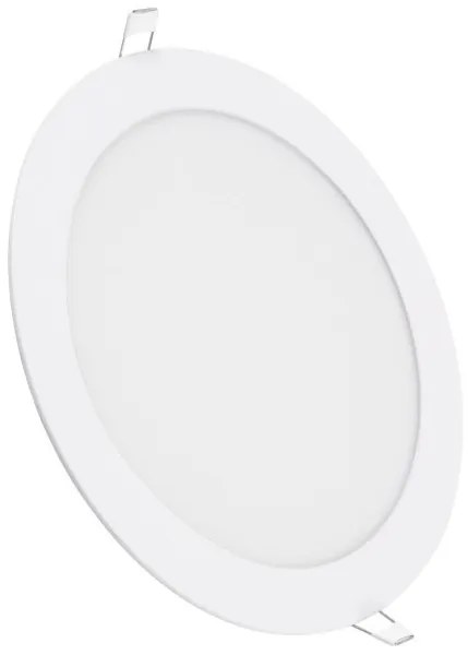 Χωνευτό LED Panel Φ22cm 20W 2120lm IP20 4500K Λευκό 60189 Globostar-60189-Λευκό 60189