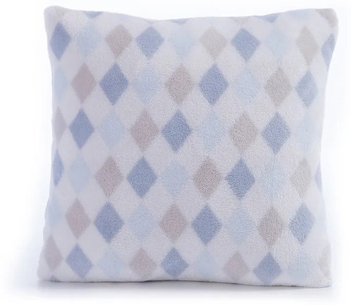 Παιδικο Μαξιλαρι Διακοσμητικο Sweet Rhombus Blue 35X35 Nef-Nef Homeware