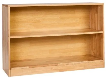 VEVOR Montessori Bookshelf, 870 mm Width Toy Storage Organizer, 2-Tier Kids Display Storage Cabinet, Daycare Furniture, Kids Bookshelf for Bedroom, Nursery, Living Room, Entryway, Preschool, Brown