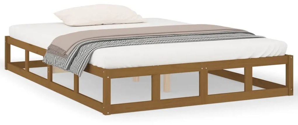 Πλαίσιο Κρεβατιού Μελί 120x190 εκ. Μασίφ Ξύλο Small Double 820834