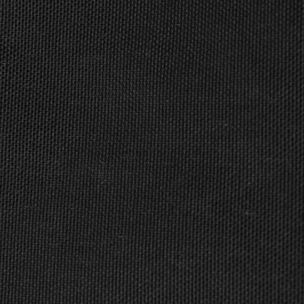 Πανί Σκίασης Τρίγωνο Μαύρο 5 x 5 x 6 μ. από Ύφασμα Oxford - Μαύρο