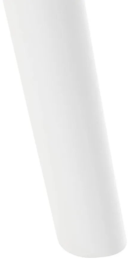 Τραπέζι Springfield 190, Άσπρο, 75cm, Ινοσανίδες μέσης πυκνότητας, Φυσικό ξύλο καπλαμά