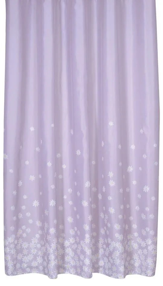 Κουρτίνα Μπάνιου Daisario Lilac Nef-Nef 180Πx200Υ 180x200cm Πολυέστερ