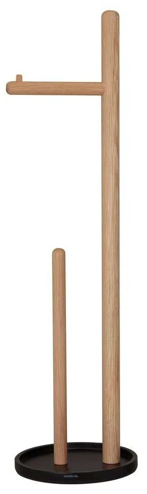 Χαρτοθήκη Επιδαπέδια 200x200xH732mm Wood Sealskin Earth Oak 800066