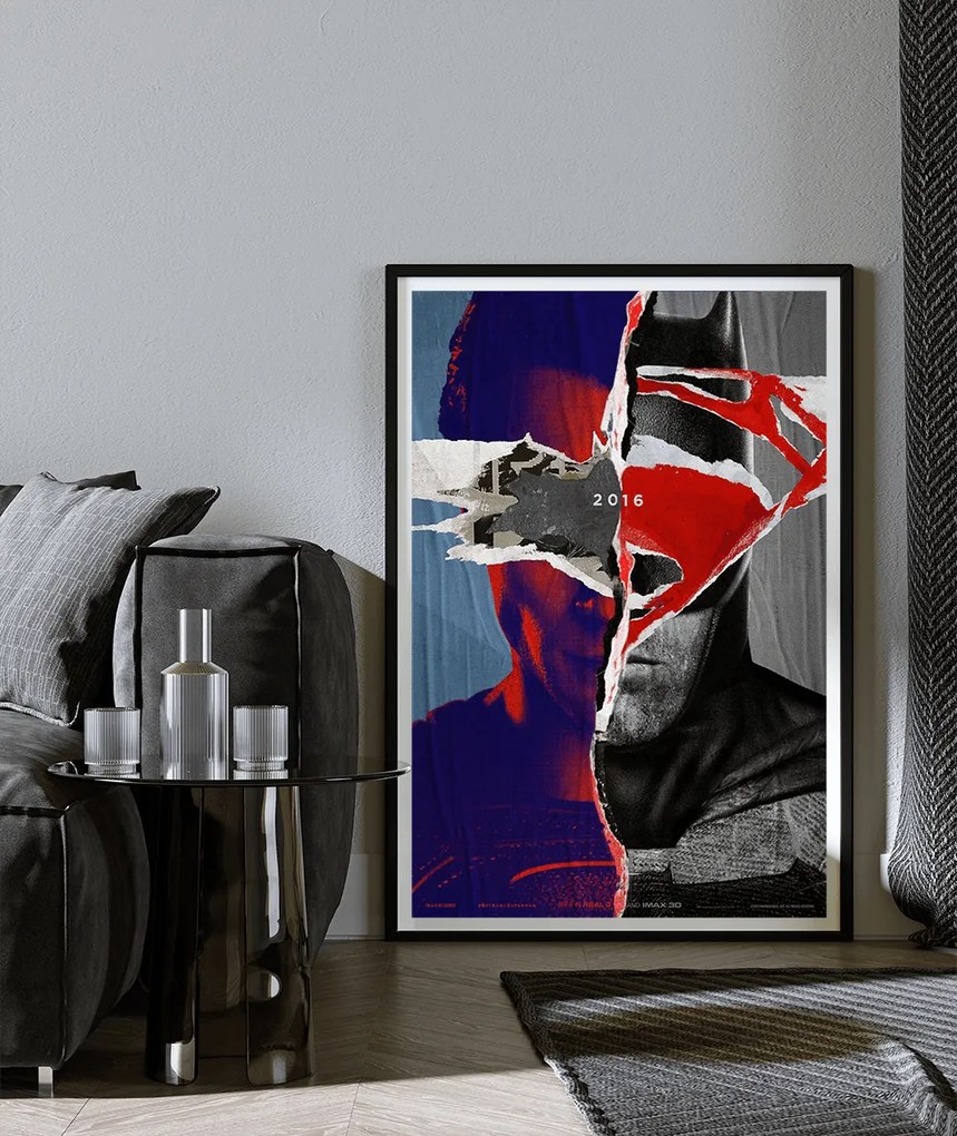 Πόστερ &amp;  Κάδρο Superman vs Batman MV004 30x40cm Εκτύπωση Πόστερ (χωρίς κάδρο)